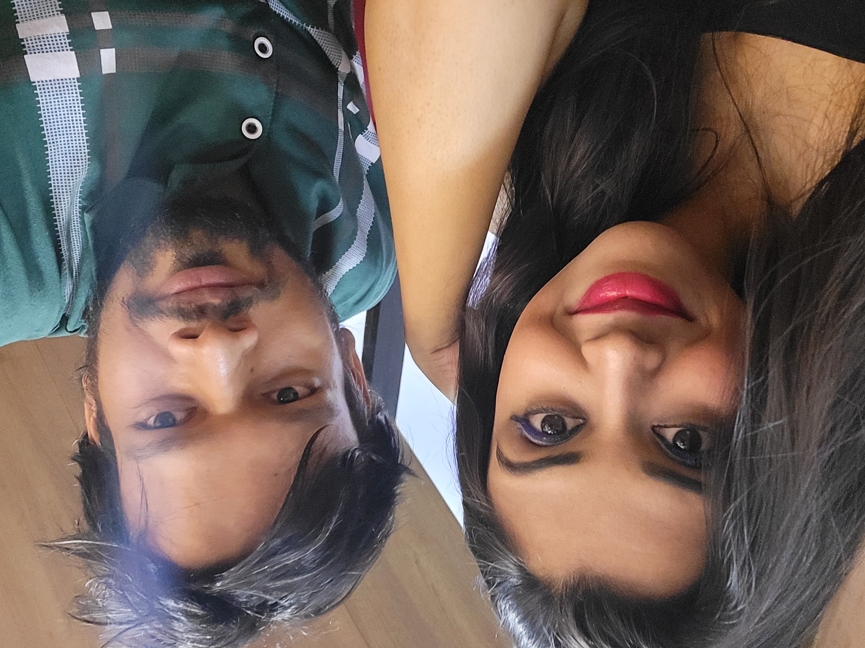 Sanjit and Sanchita at Haldiram's